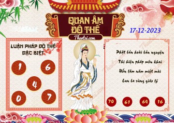 Quan Âm Độ Thế 17/12/2023