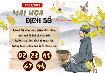 Mai Hoa Dịch Số 17/12/2023