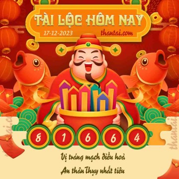 Tài Lộc Hôm Nay 17/12/2023