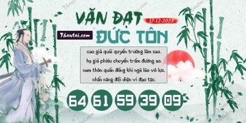 Văn Đạt Đức Tôn 17/12/2023