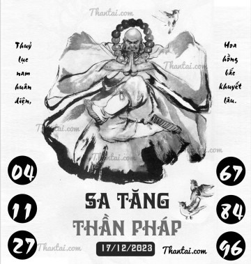 SA TĂNG THẦN PHÁP 17/12/2023