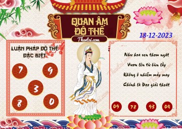 Quan Âm Độ Thế 18/12/2023