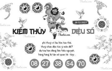 KIẾM THỦY DIỆU SỐ 18/12/2023