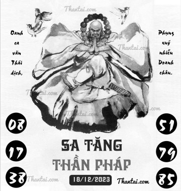 SA TĂNG THẦN PHÁP 18/12/2023