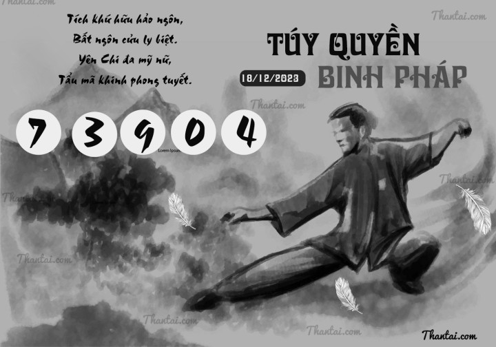TÚY QUYỀN BINH PHÁP 03/12/2023