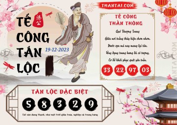 Tế Công Tán Lộc 19/12/2023