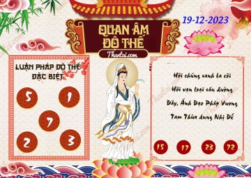 Quan Âm Độ Thế 19/12/2023