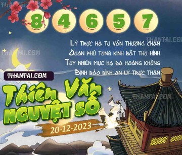 THIÊN VĂN NGUYỆT SỐ 20/12/2023