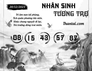 NHÂN SINH TƯƠNG TRỢ 20/12/2023