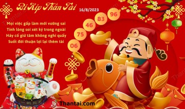 Bí Kíp Thần Tài 16/08/2023