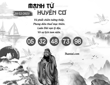 MẠNH TỬ HUYỀN CƠ 20/12/2023