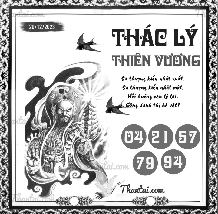 THÁC LÝ THIÊN VƯƠNG 05/12/2023