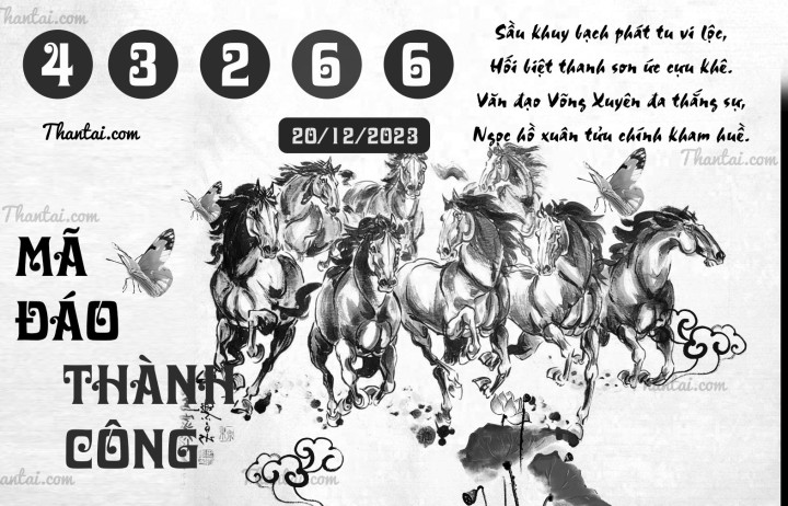 MÃ ĐÁO THÀNH CÔNG 05/12/2023