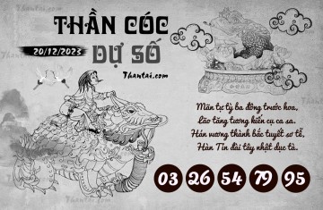 THẦN CÓC DỰ SỐ 20/12/2023