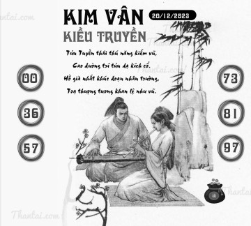 KIM VÂN KIỀU TRUYỀN 20/12/2023