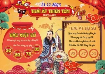 Thái Ất Thiên Tôn 21/12/2023