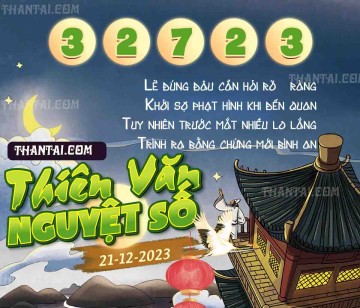 THIÊN VĂN NGUYỆT SỐ 21/12/2023