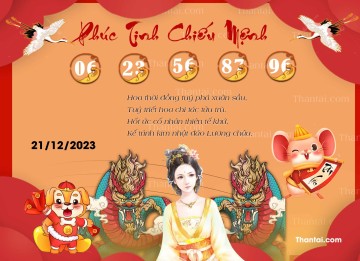 Phúc Tinh Chiếu Mệnh 21/12/2023