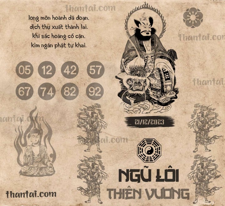 NGŨ LÔI THIÊN VƯƠNG 06/12/2023