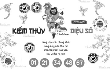 KIẾM THỦY DIỆU SỐ 21/12/2023