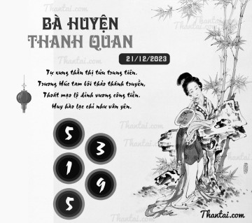 BÀ HUYỆN THANH QUAN 21/12/2023