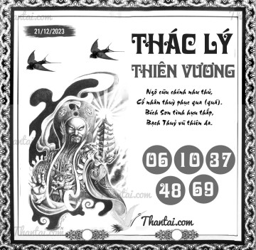 THÁC LÝ THIÊN VƯƠNG 21/12/2023