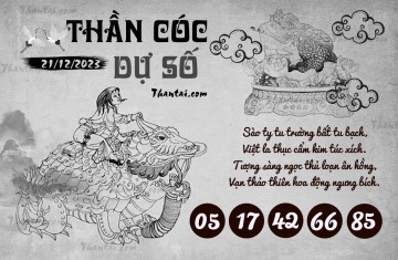 THẦN CÓC DỰ SỐ 21/12/2023