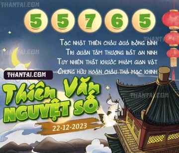 THIÊN VĂN NGUYỆT SỐ 22/12/2023