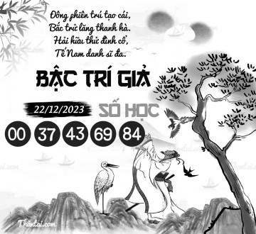 BẬC TRÍ GIẢ SỐ HỌC 22/12/2023