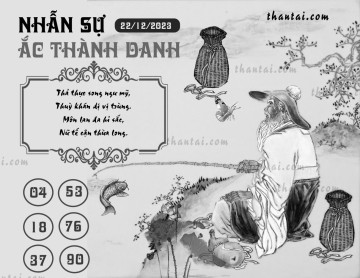 NHẪN SỰ ẮC THÀNH DANH 22/12/2023