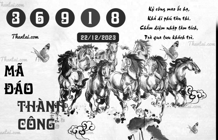 MÃ ĐÁO THÀNH CÔNG 07/12/2023