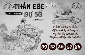 THẦN CÓC DỰ SỐ 22/12/2023