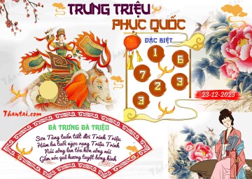 Trưng Triệu Phục Quốc 23/12/2023