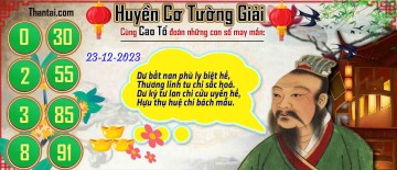 Huyền Cơ Tường Giải 23/12/2023