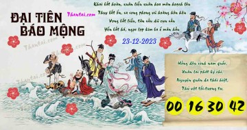 Đại Tiên Báo Mộng 23/12/2023