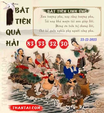 BÁT TIÊN QUÁ HẢI 23/12/2023