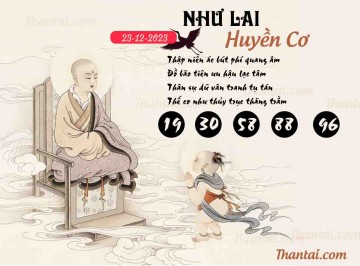 NHƯ LAI HUYỀN CƠ 23/12/2023