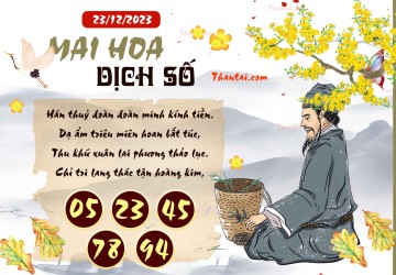 Mai Hoa Dịch Số 23/12/2023