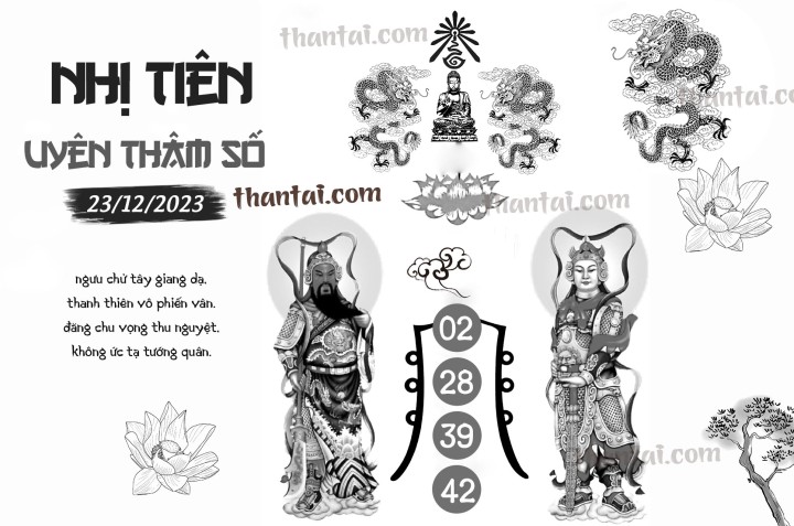 NHỊ TIÊN UYÊN THÂM SỐ 08/12/2023