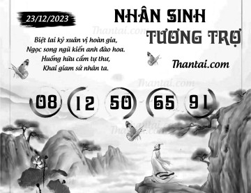 NHÂN SINH TƯƠNG TRỢ 23/12/2023