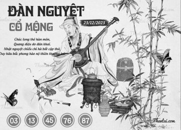 ĐÀN NGUYỆT CỔ MỘNG 23/12/2023