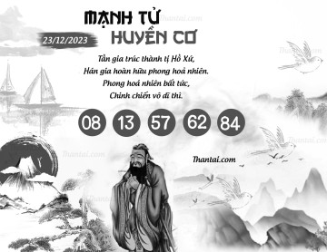 MẠNH TỬ HUYỀN CƠ 23/12/2023