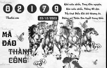 MÃ ĐÁO THÀNH CÔNG 23/12/2023