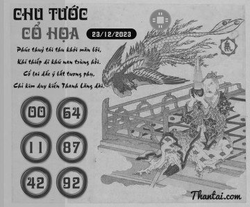 CHU TƯỚC CỔ HỌA 23/12/2023