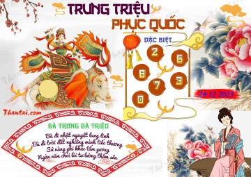 Trưng Triệu Phục Quốc 24/12/2023