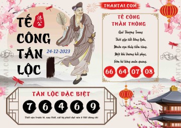 Tế Công Tán Lộc 24/12/2023