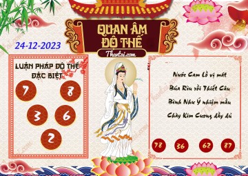 Quan Âm Độ Thế 24/12/2023