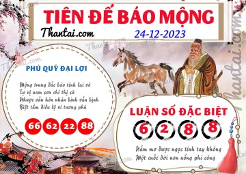 Tiên Đế Báo Mộng 24/12/2023