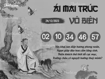 ÁI MAI TRÚC VÔ BIÊN 24/12/2023