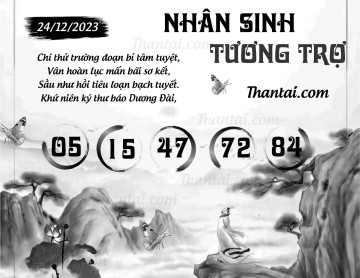 NHÂN SINH TƯƠNG TRỢ 24/12/2023